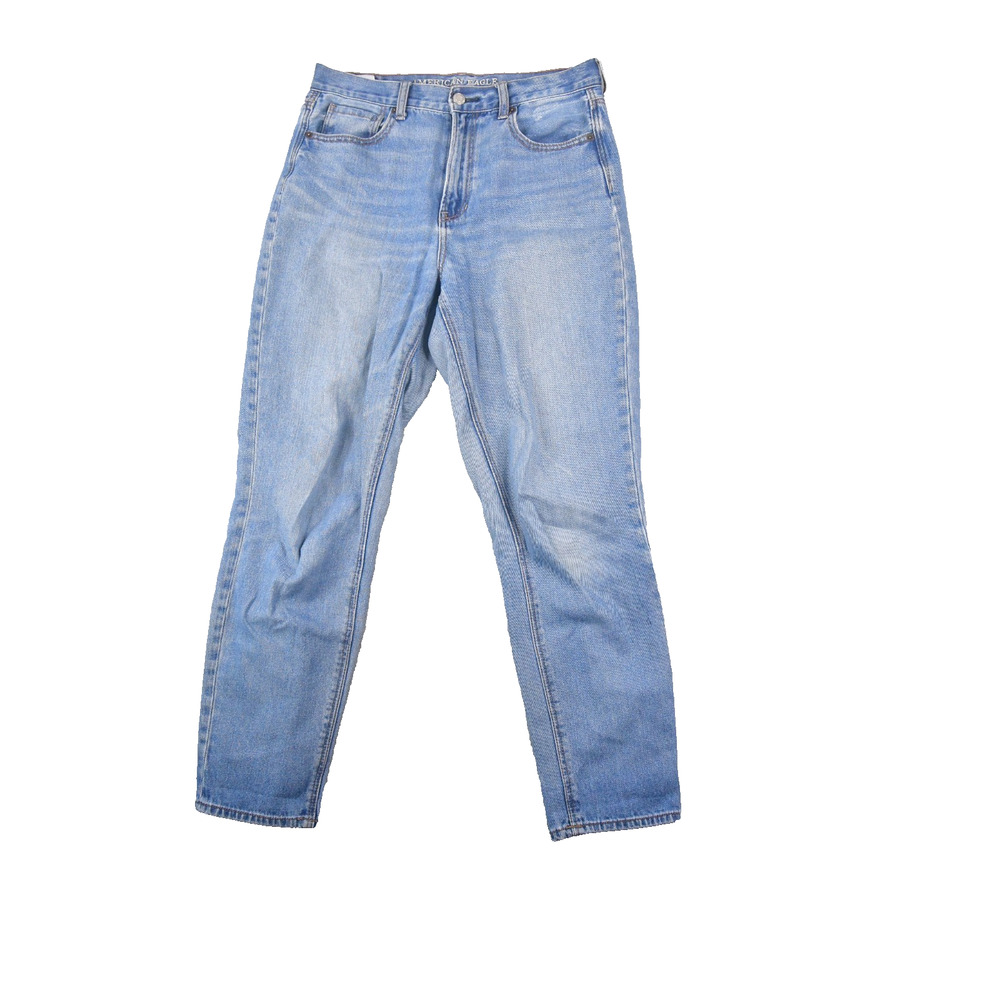 American Eagle Mom Jeans Womens 8 Reg (20x27) Blue Denim